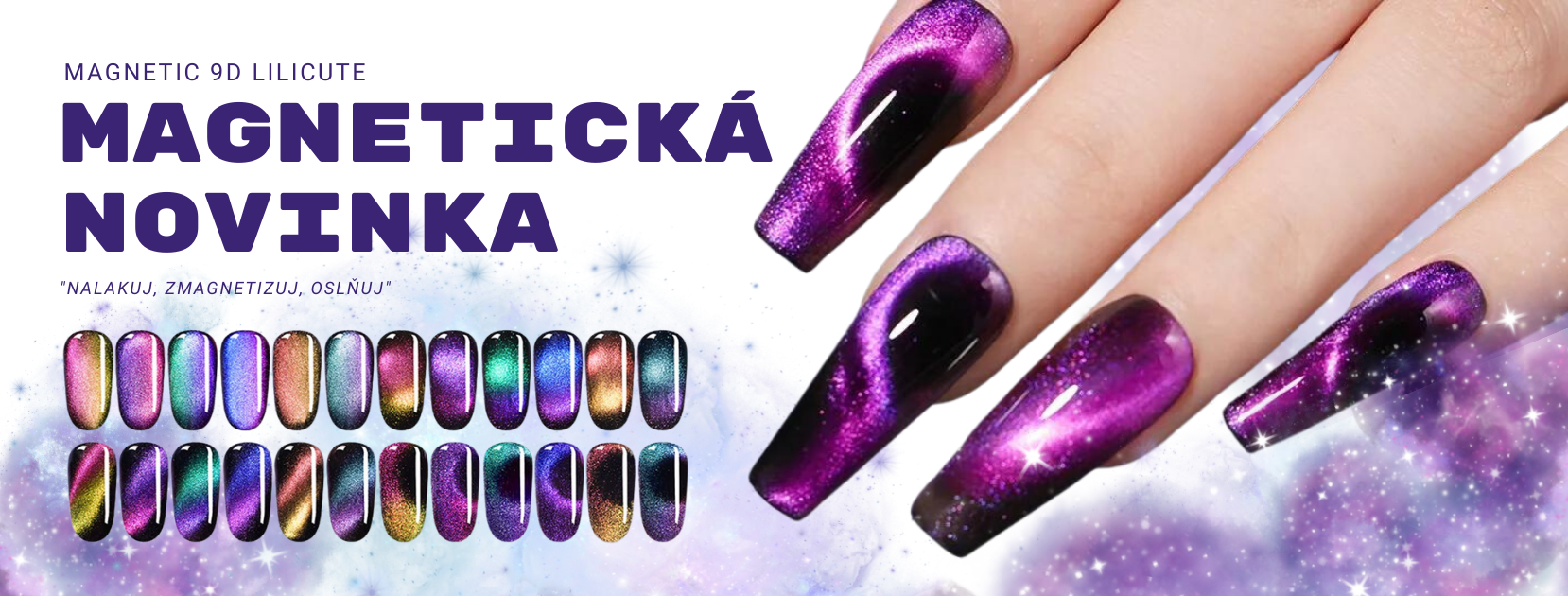 Magnetické Gel laky - MAGIC NAILS s.r.o.